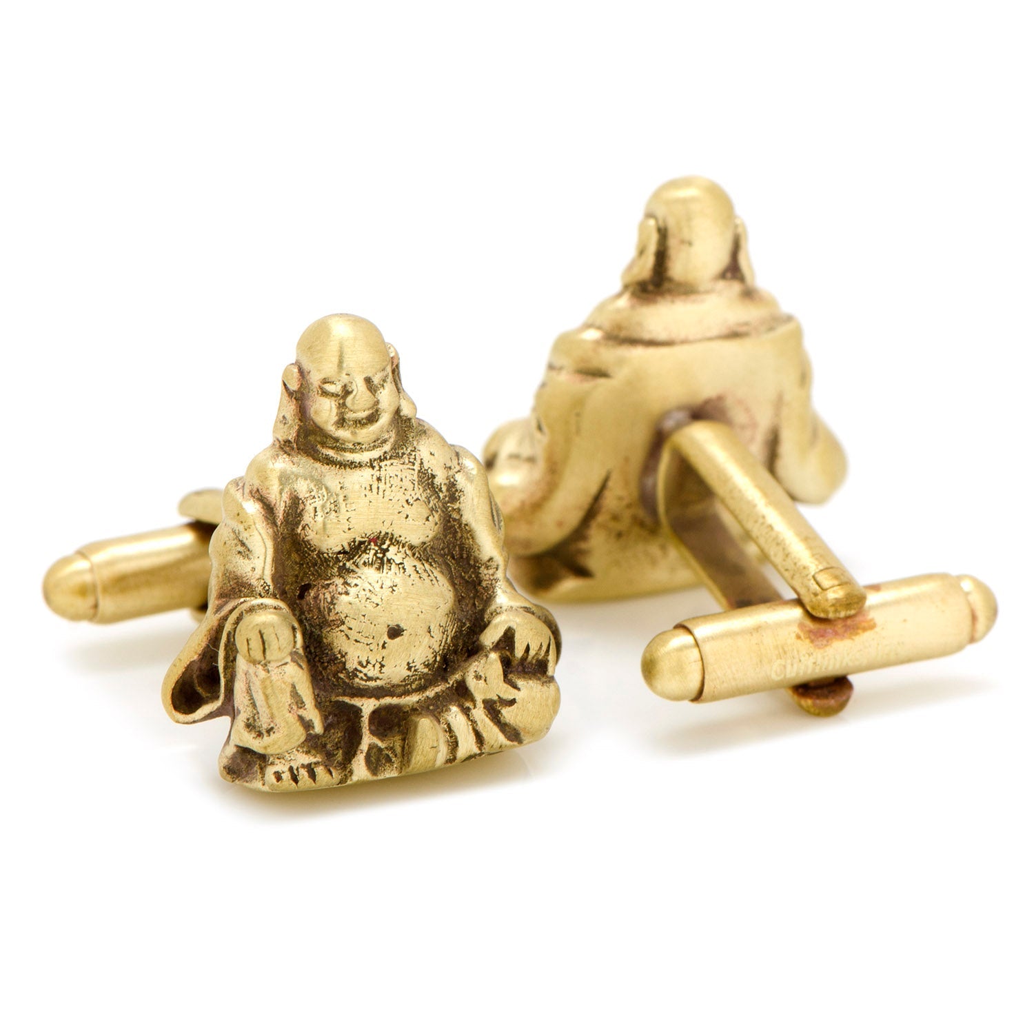 Smiling Buddha Cufflinks by Cufflinks.com
