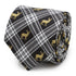 Black Plaid Stag Men&