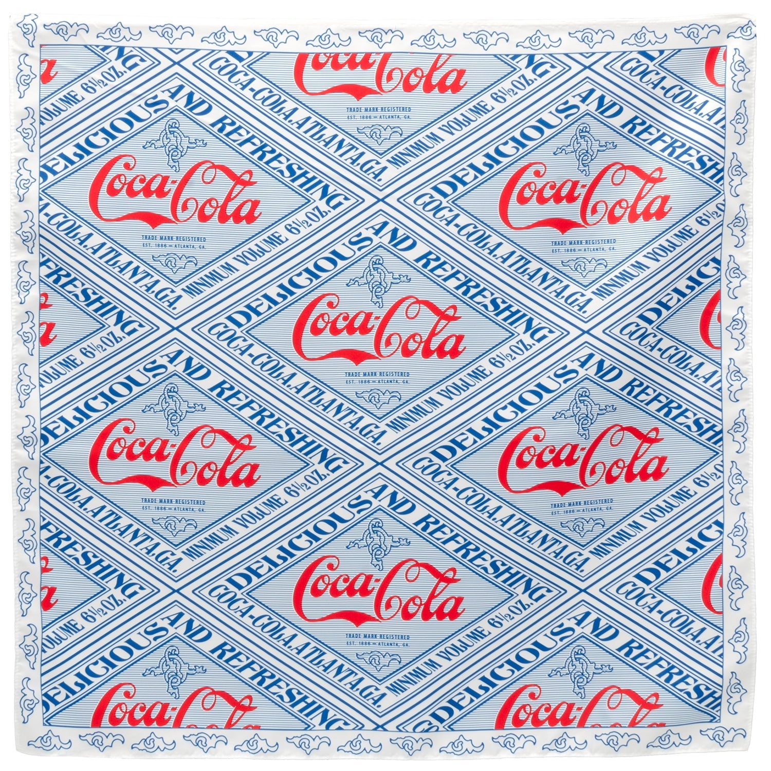 Coca-Cola Satin Scarf by Cufflinks.com