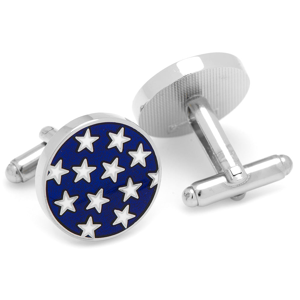 Stars and Stripes American Flag Cufflinks by Cufflinks.com