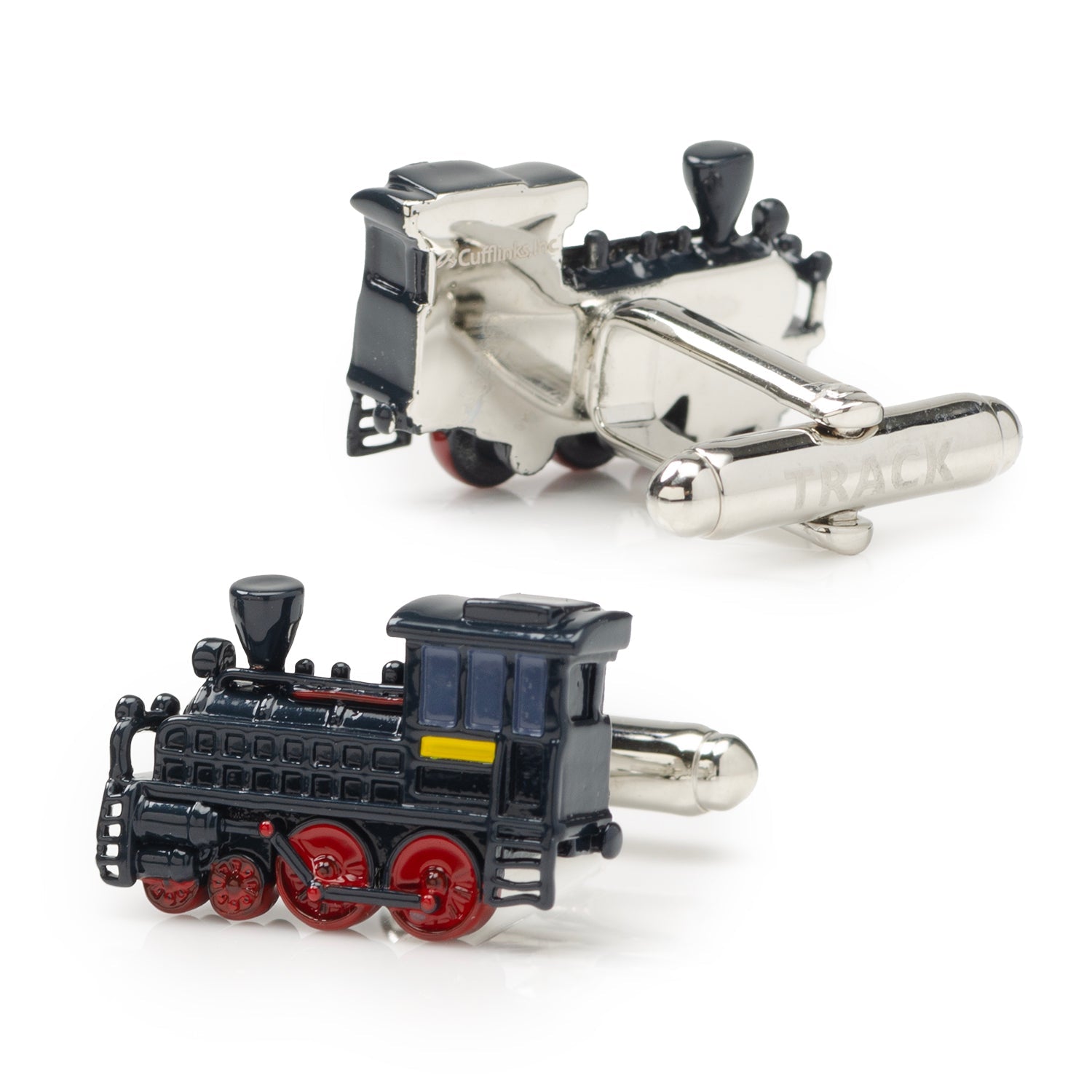 Steam Engine 3D Cufflinks by Cufflinks.com