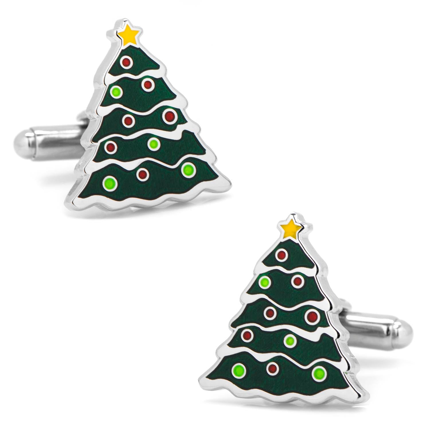 Christmas Tree Cufflinks by Cufflinks.com
