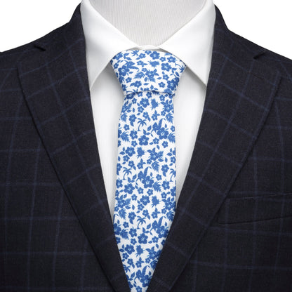 Tropical Blue Men’s Tie by Cufflinks.com