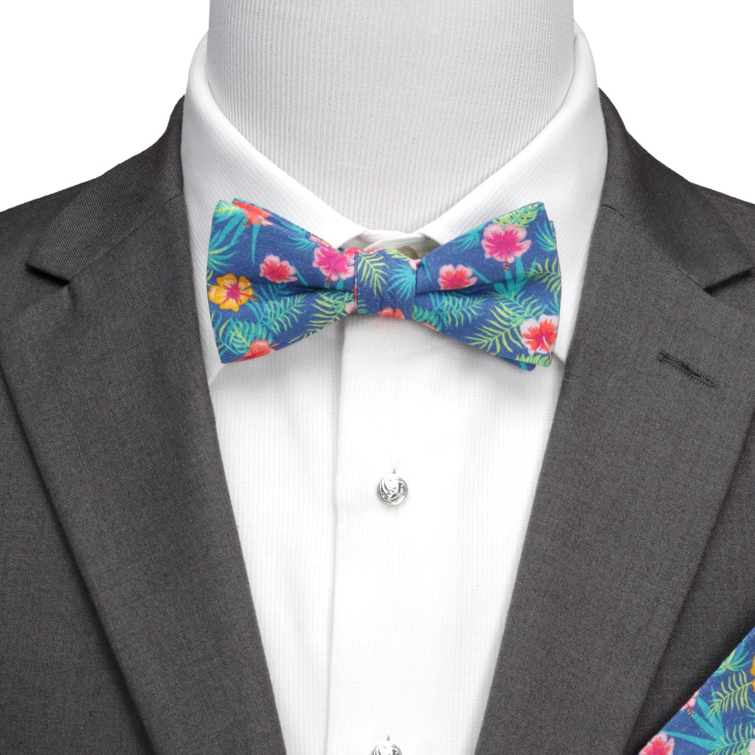 Tropical Multi Men’s Bow Tie by Cufflinks.com