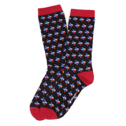 Texas State Black Sock by Cufflinks.com
