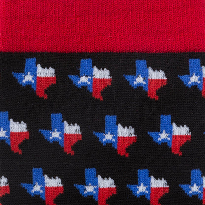 Texas State Black Sock by Cufflinks.com