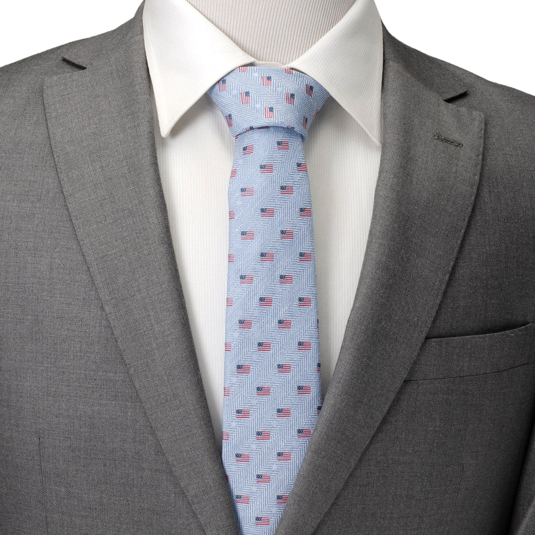 Light Blue American Flag Men&