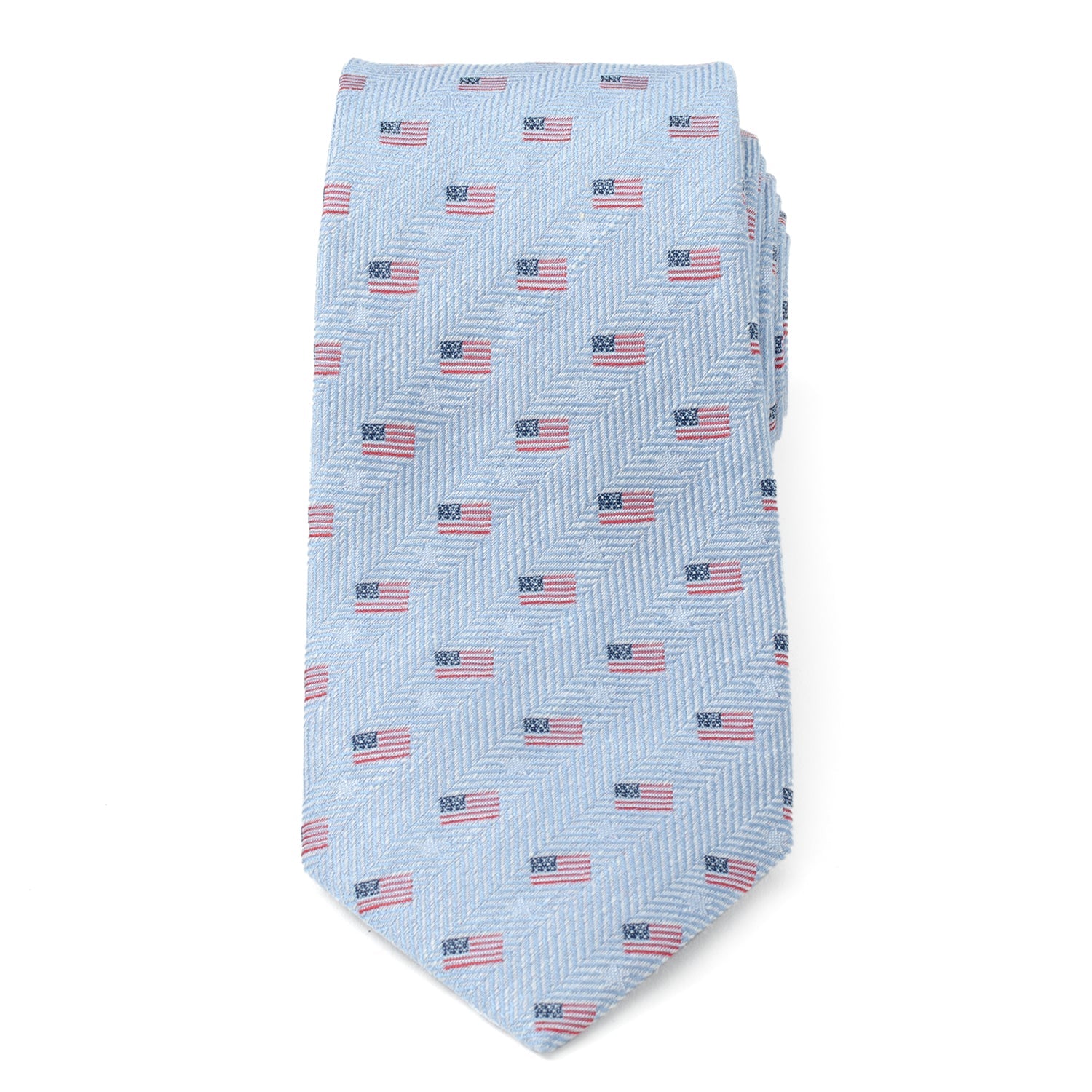Light Blue American Flag Men&