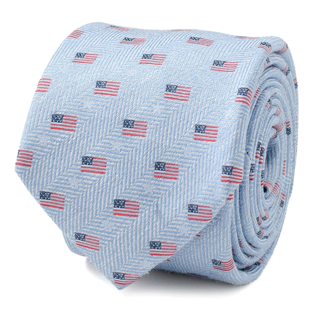 Light Blue American Flag Men&