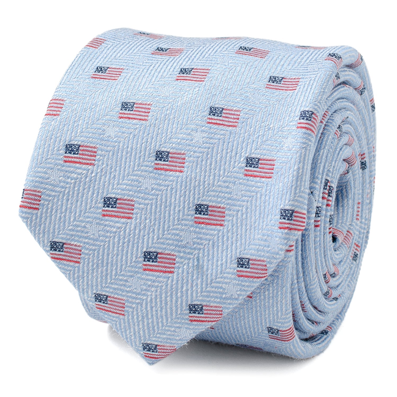 Light Blue American Flag Men&
