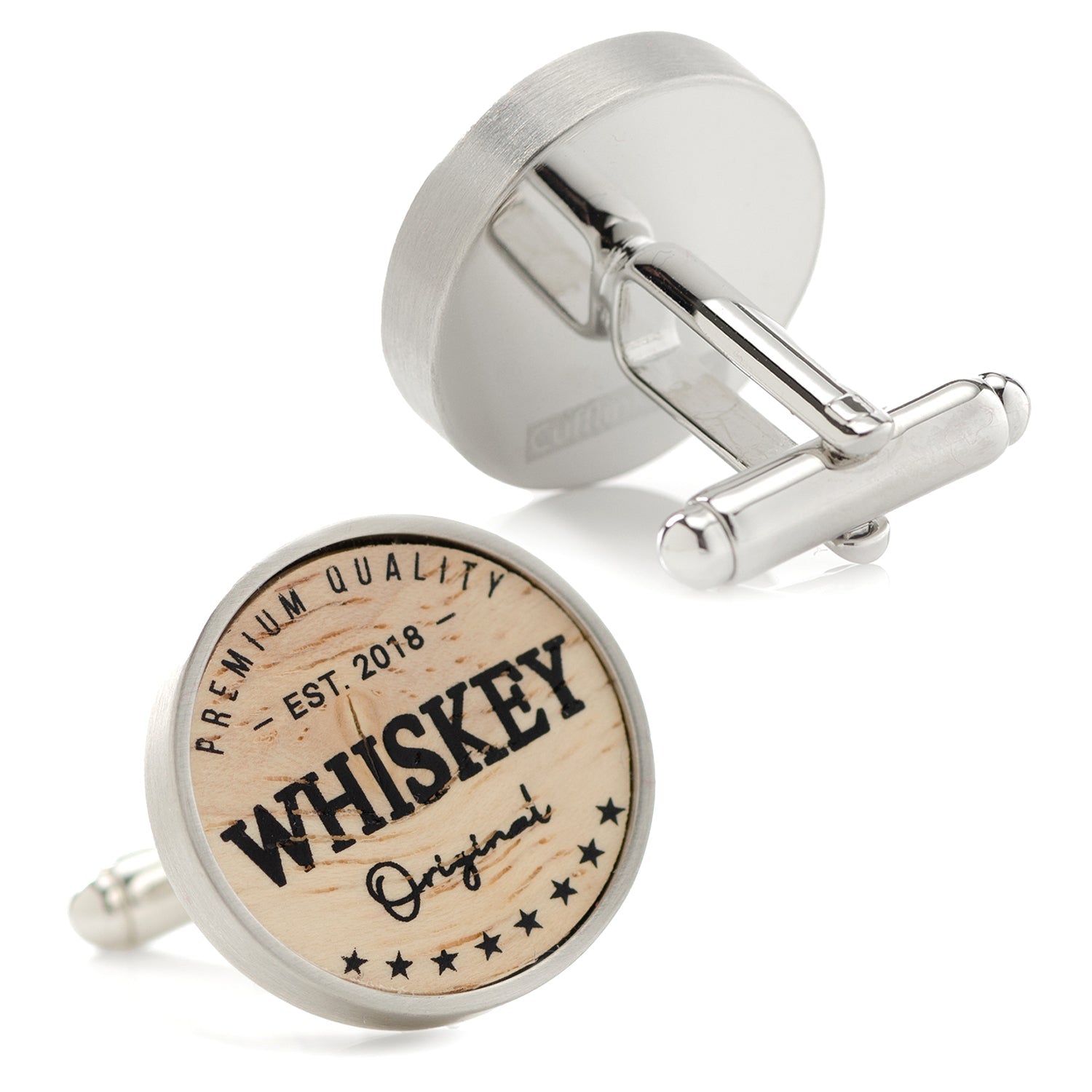 Whiskey Barrel Cufflinks by Cufflinks.com