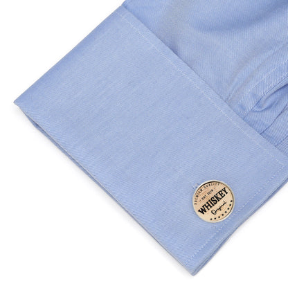 Whiskey Barrel Cufflinks by Cufflinks.com