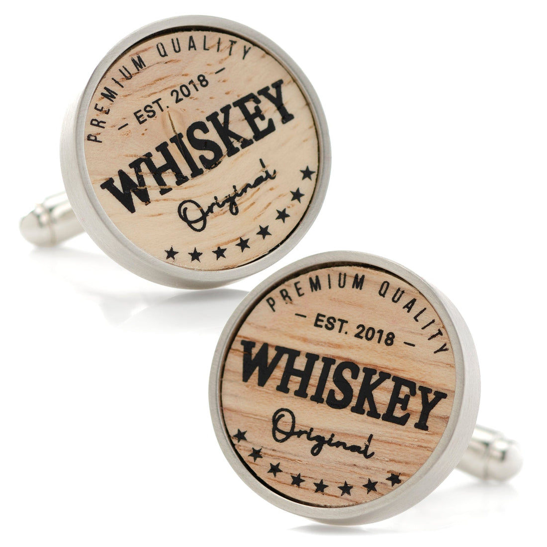 Whiskey Barrel Cufflinks by Cufflinks.com