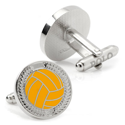 Water Polo Embossed Cufflinks by Cufflinks.com