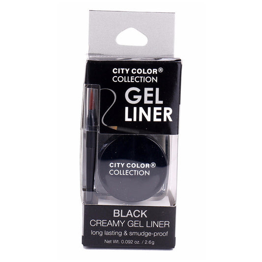 CITY COLOR Creamy Gel Liner Black - DestGlow