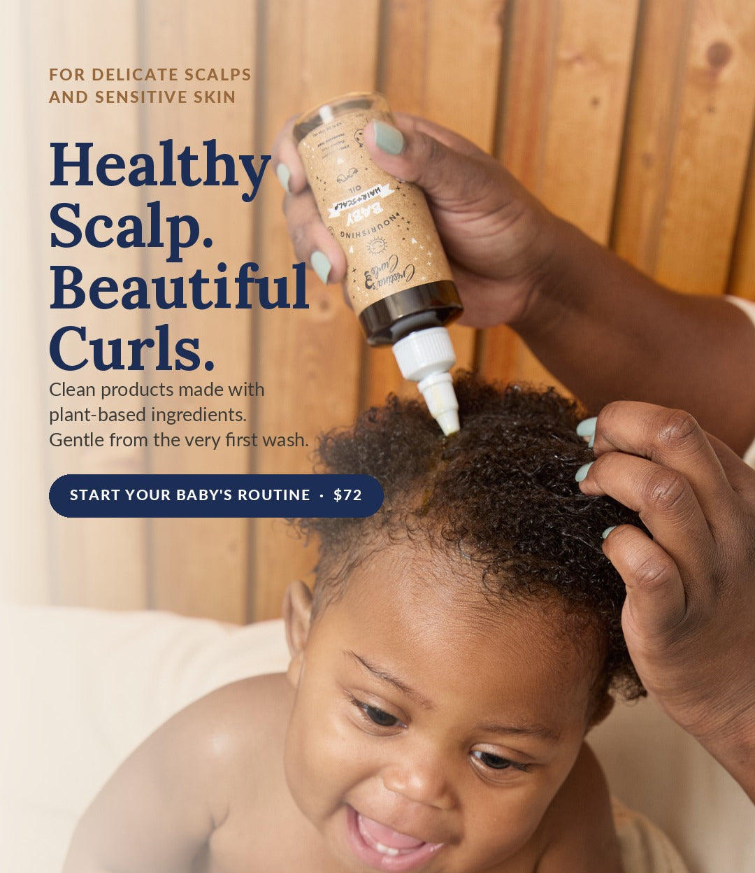 Nourishing Baby Hair Care Set by Cristina&