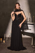 Ladivine CD673 Captivating Strapless Flowy A-Line Gown by DiscountDressShop