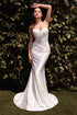 Ladivine CD797W Dress Strapless Sweetheart Satin Wedding Gown by DiscountDressShop
