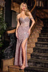 Ladivine CDS534 Beaded Off The Shoulder Mermaid Dress by DiscountDressShop