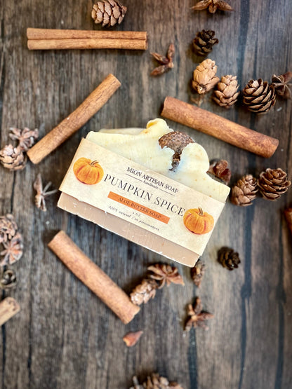 Pumpkin Spice | Aloe Butter Soap by MION Artisan Soap Co.