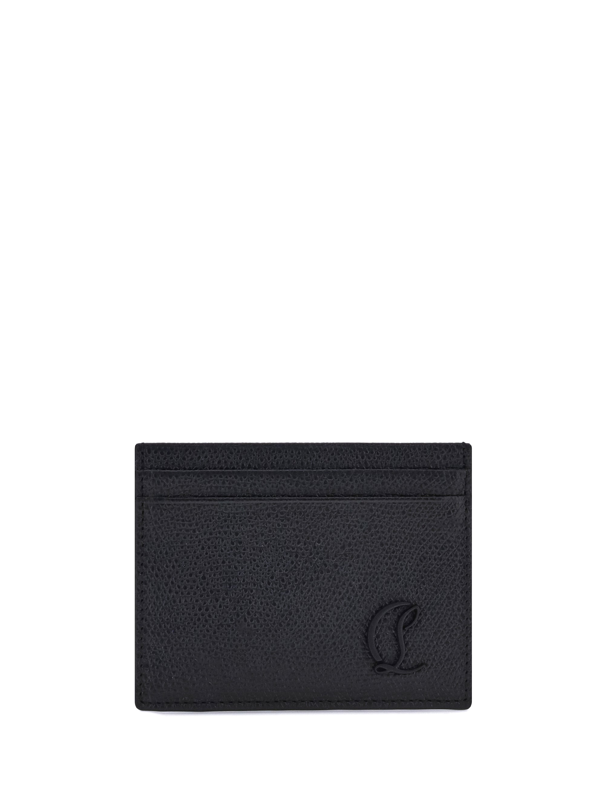 Christian Louboutin Men Logo Card Holder by Luosophy