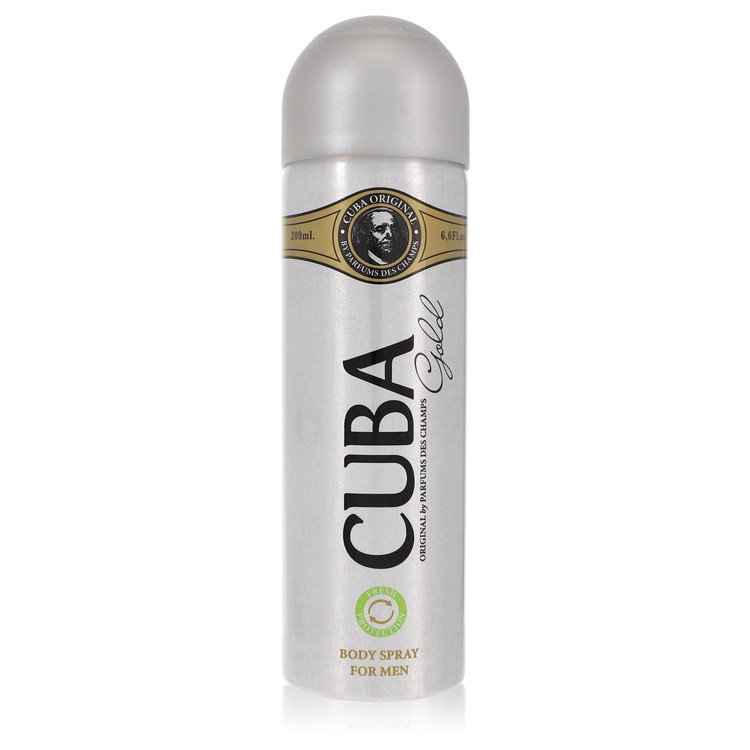 Cuba Gold by Fragluxe Deodorant Spray (unboxed) 6.7 oz for Men