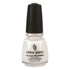 CHINA GLAZE Nail Lacquer with Nail Hardner 2 - Snow - DestGlow