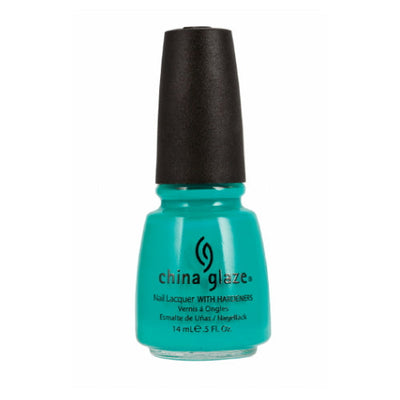 CHINA GLAZE Nail Lacquer with Nail Hardner 2 - Four Leaf Clover - DestGlow