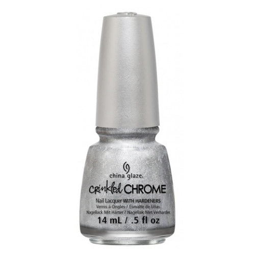 CHINA GLAZE Nail Lacquer - Crinkled Chrome - Aluminate - DestGlow