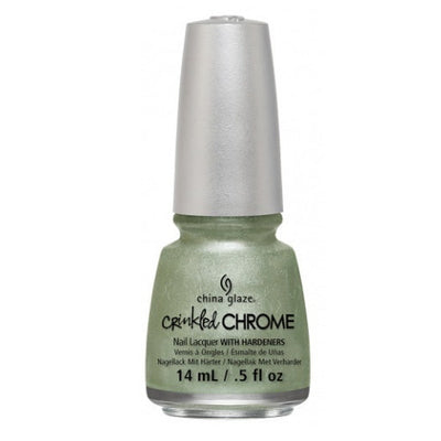CHINA GLAZE Nail Lacquer - Crinkled Chrome - Wrinkling the Sheets - DestGlow