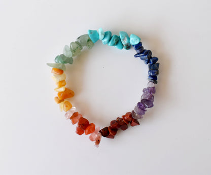 7 Chakra Chip Bracelet  DestGlow