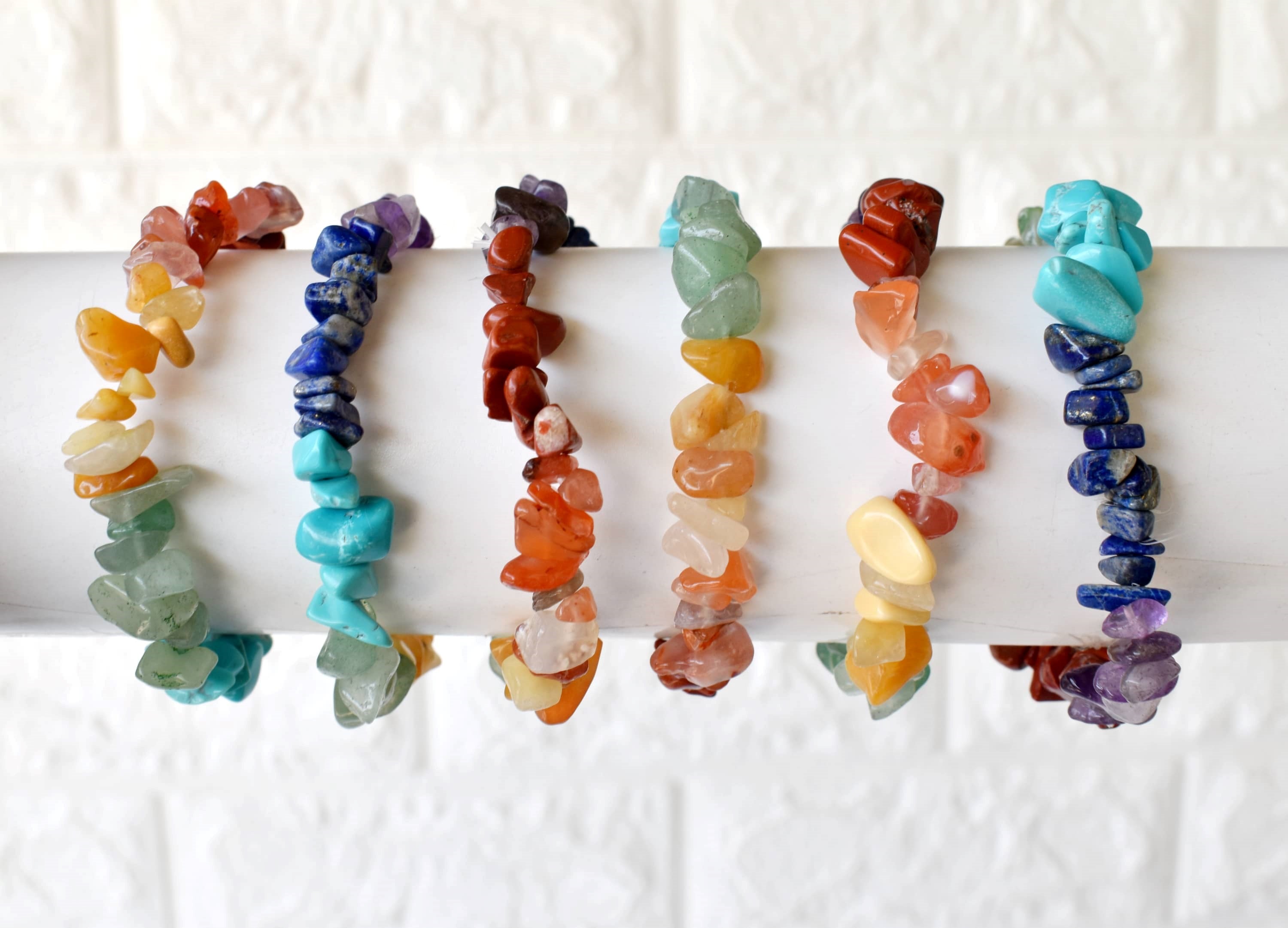 7 Chakra Chip Bracelet  DestGlow