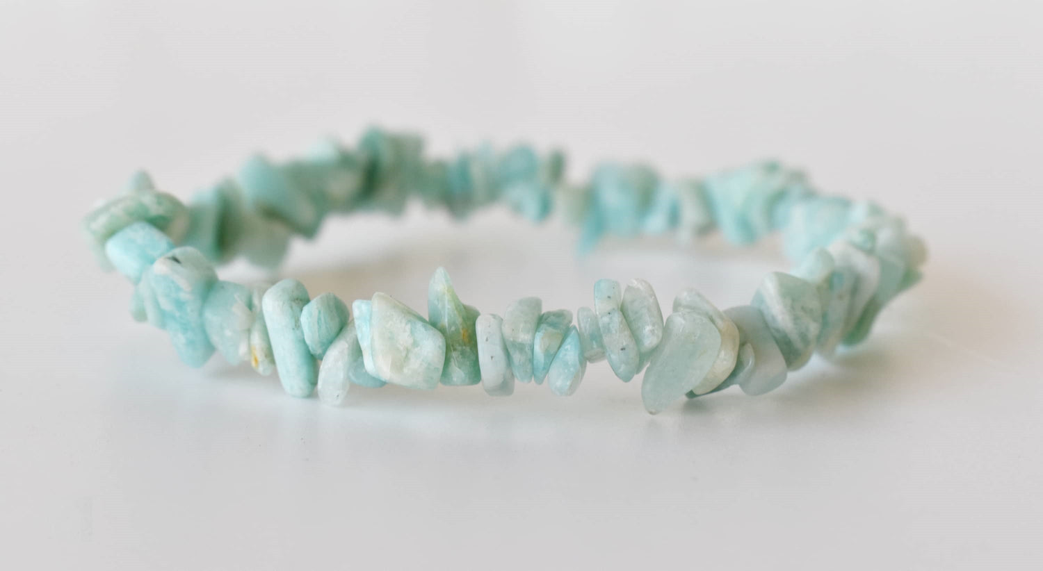 Amazonite Chip Bracelet(Communication and Adventures)  DestGlow