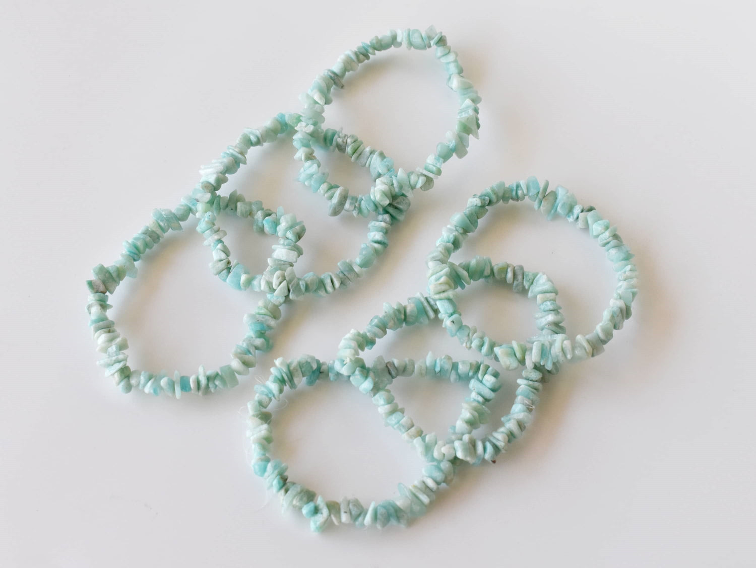 Amazonite Chip Bracelet(Communication and Adventures)  DestGlow