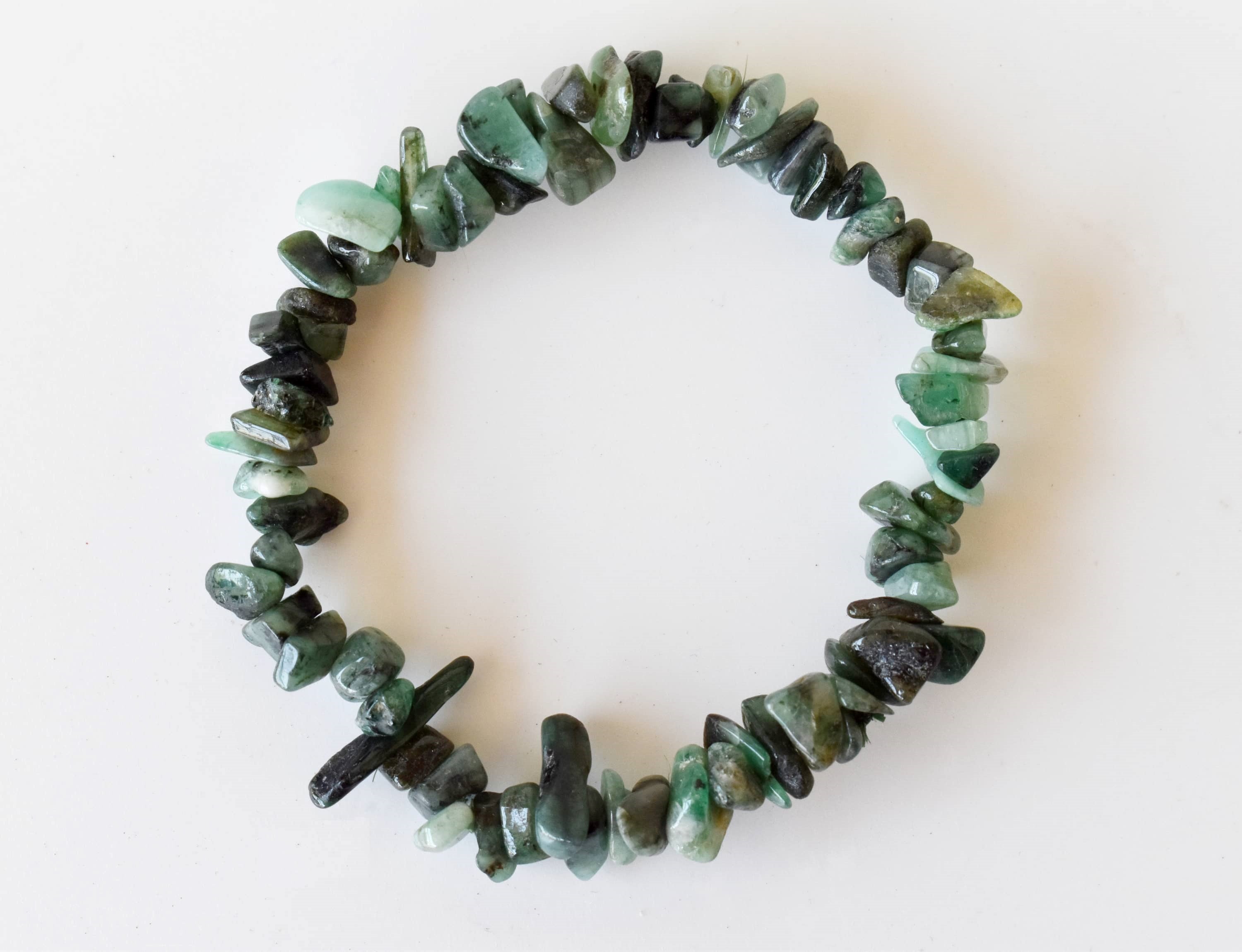 Emerald  Chip Bracelet (Power Strength)  DestGlow