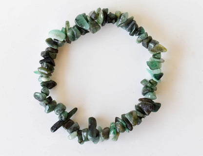 Emerald  Chip Bracelet (Power Strength)  DestGlow
