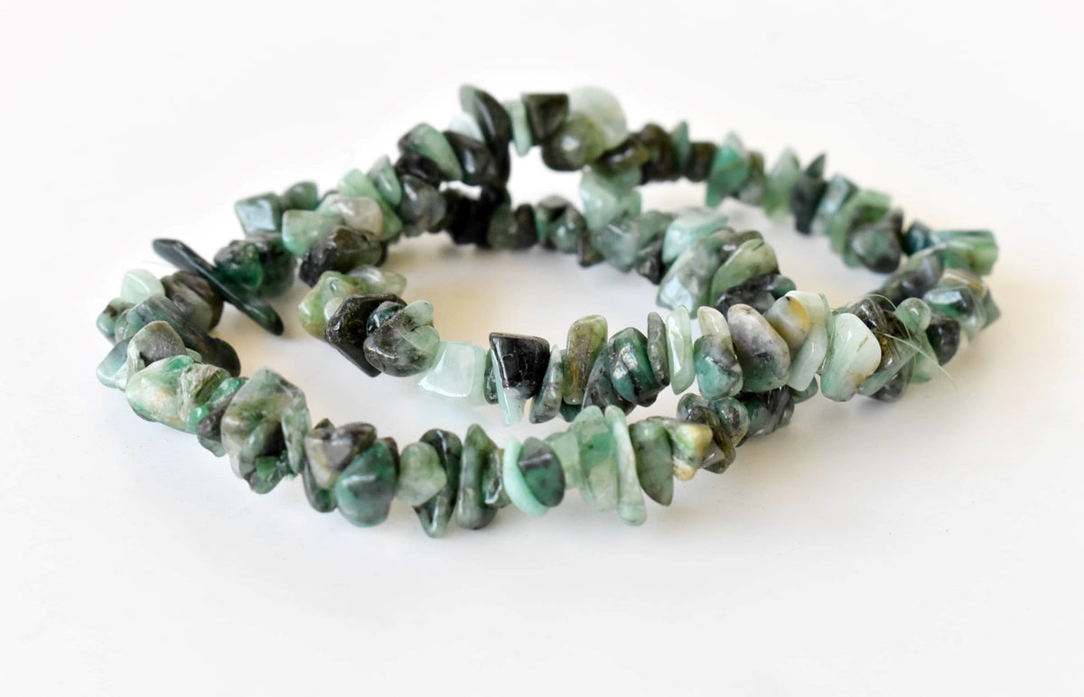 Emerald  Chip Bracelet (Power Strength)  DestGlow