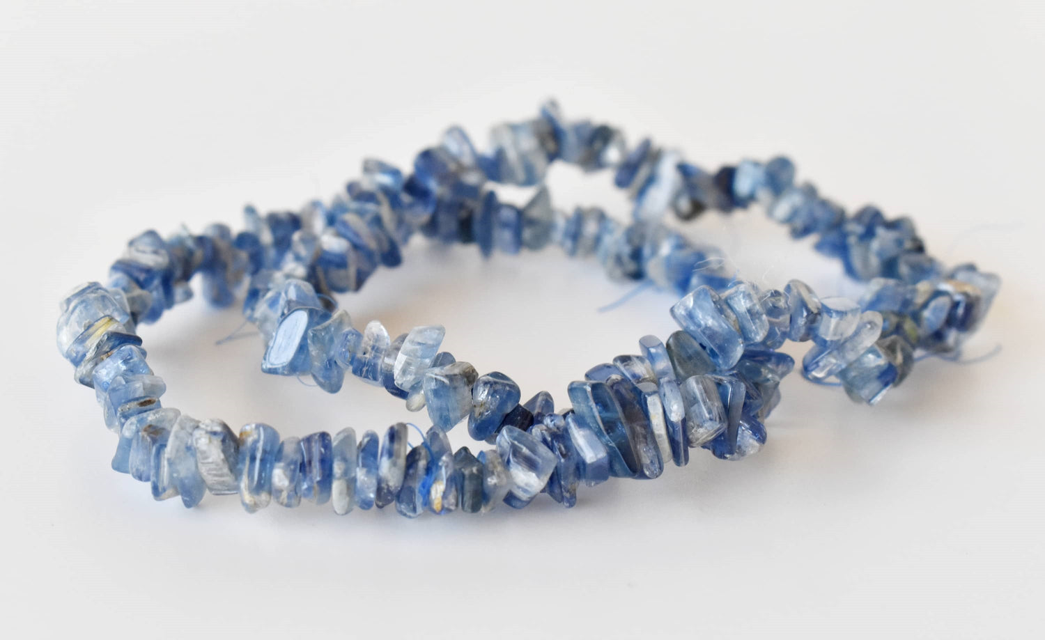 Kyanite Chip Bracelet (Relaxation and Angelic Communication)  DestGlow
