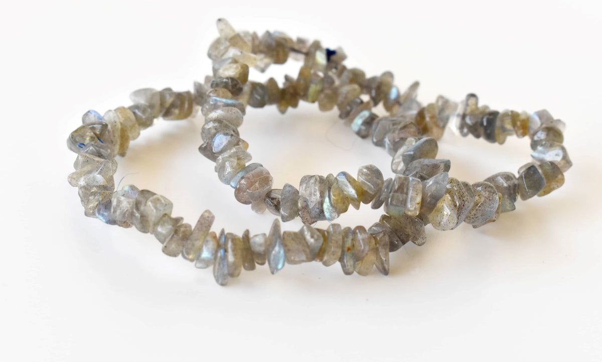 Labradorite Chip Bracelet (Expanded Awareness and Transformation )  DestGlow