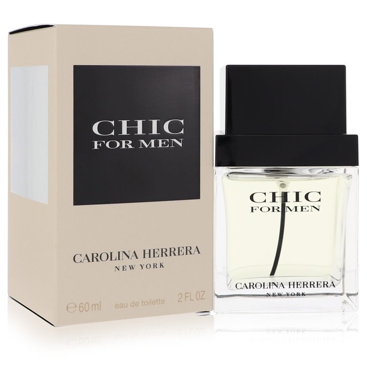 Chic by Carolina Herrera Eau De Toilette Spray 2 oz for Men 