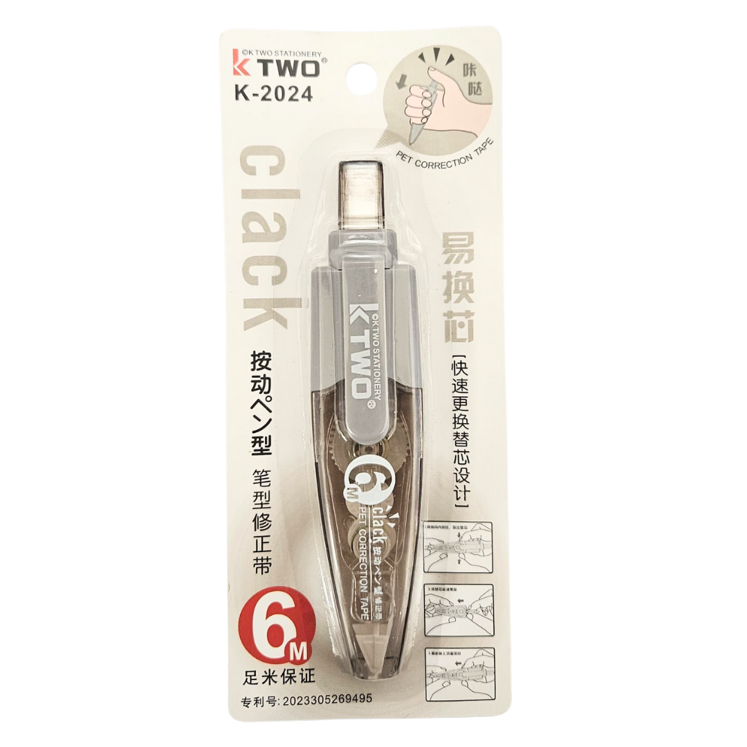 K TWO Cinta Correctora Tipo Bolígrafo Clack (6M) by Farmacias Savia