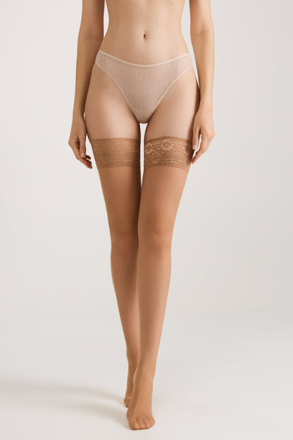 Stockings Conte Class 12 Den - Silicone Lace Top by TheRanok.com