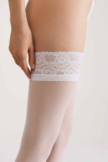 Stockings Conte Class 40 Den - Silicone Lace Top