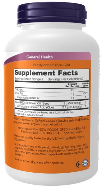 CLA (Conjugated Linoleic Acid) 800 mg by Country Life Natural Foods