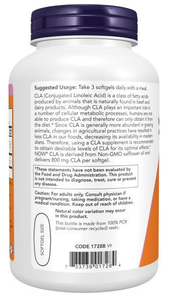 CLA (Conjugated Linoleic Acid) 800 mg by Country Life Natural Foods