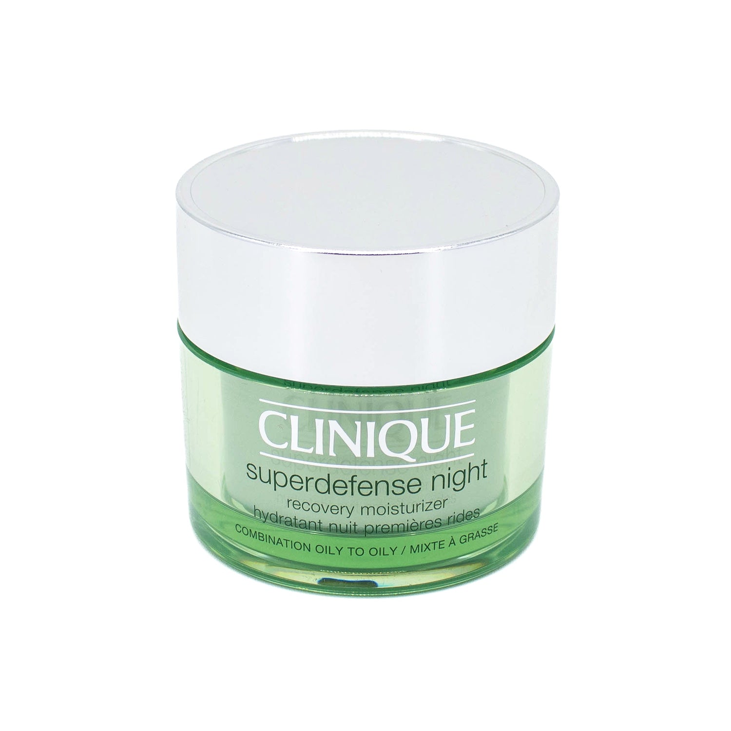 CLINIQUE Superdefense Night Recovery Moisturizer Combination/Oily 1.7oz - Missing Box