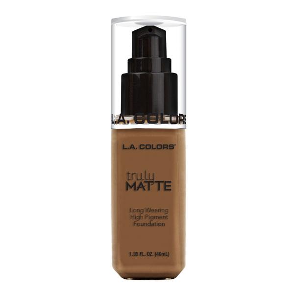 L.A. COLORS Truly Matte Foundation - Cappuccino 