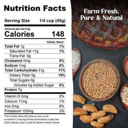 Wheat Berries, Bronze Chief (Red) by Country Life Natural Foods