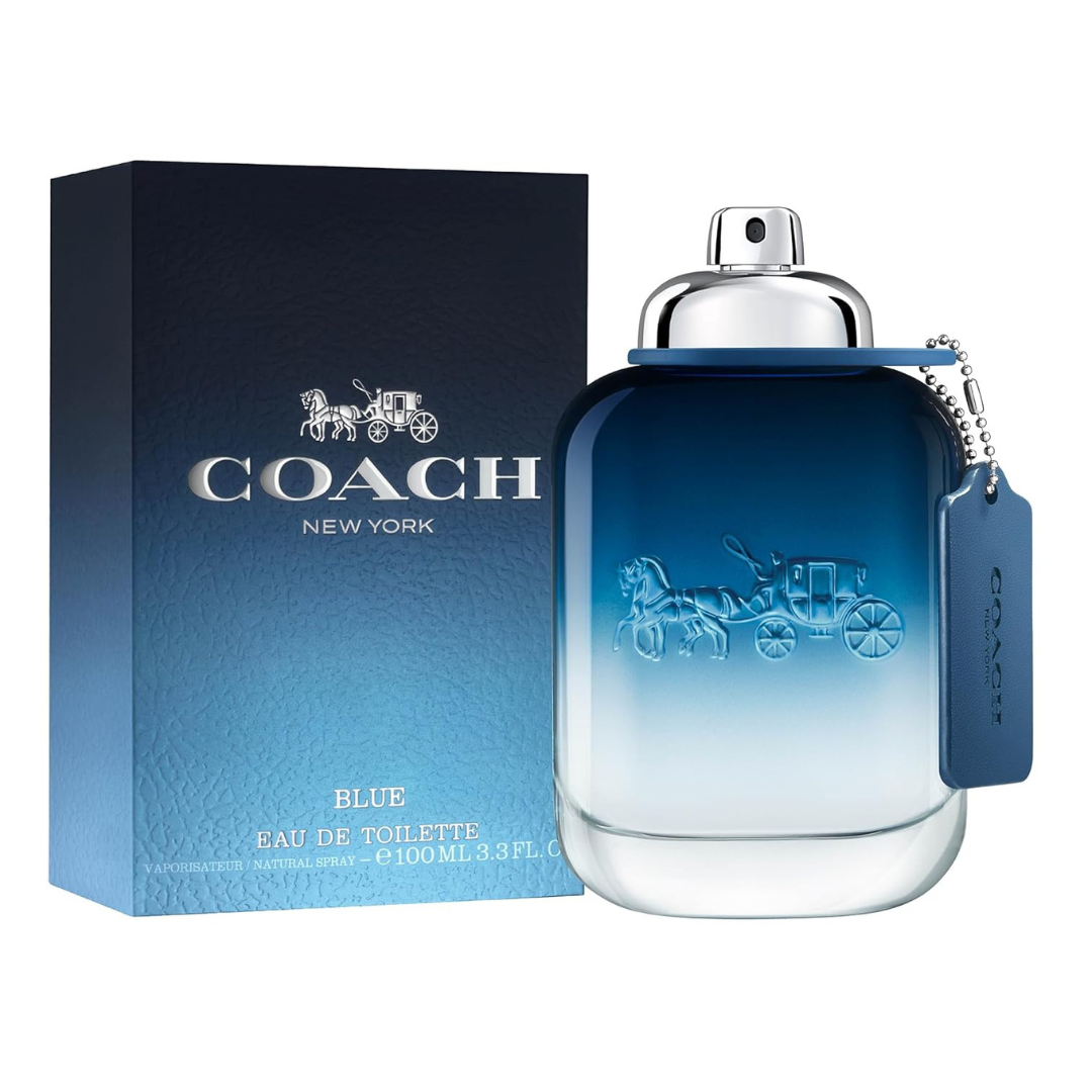 Coach Blue Eau de Toilette Spray for Men (3.3 oz) by Farmacias Savia