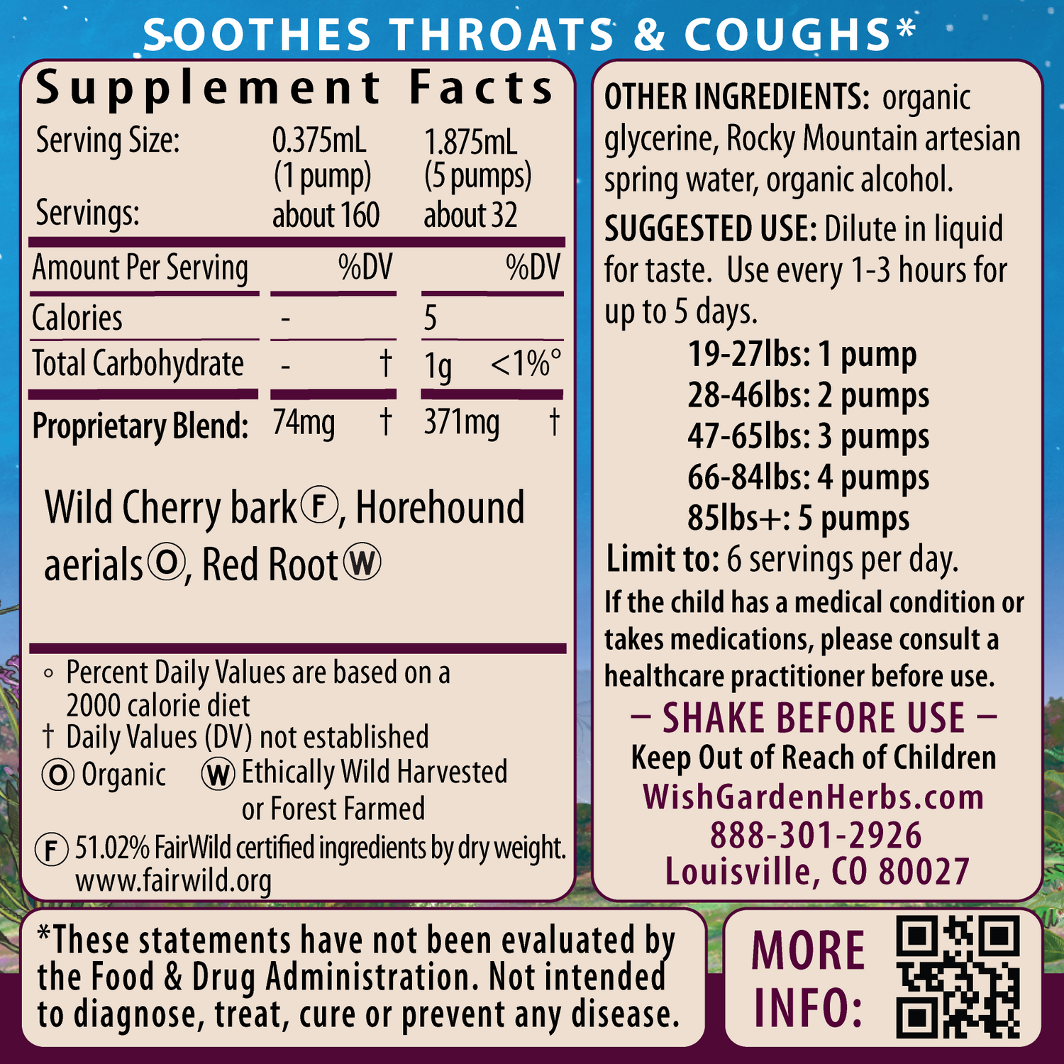 Kick-It Cough Soothing &amp; Quieting For Kids
